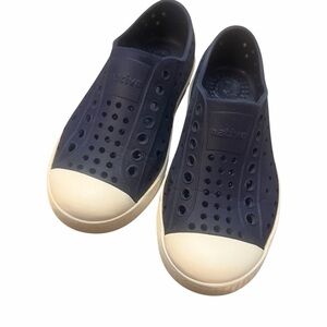 Native Jefferson Navy Slip-On Sneakers